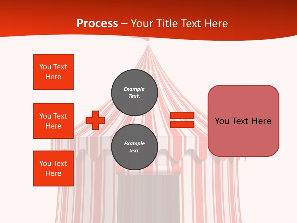 Entertainment Circus Tent PowerPoint Template