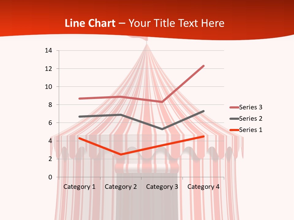 Entertainment Circus Tent PowerPoint Template