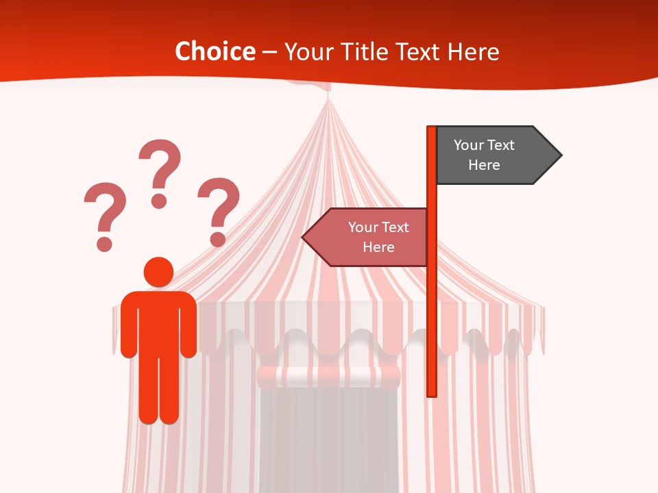 Entertainment Circus Tent PowerPoint Template