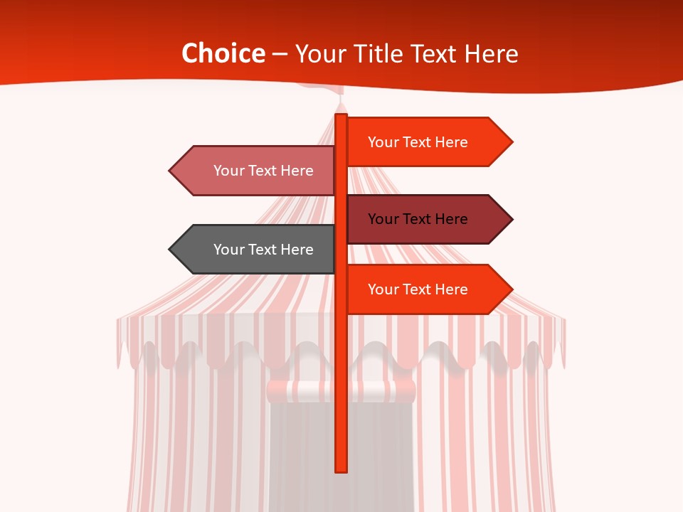 Entertainment Circus Tent PowerPoint Template