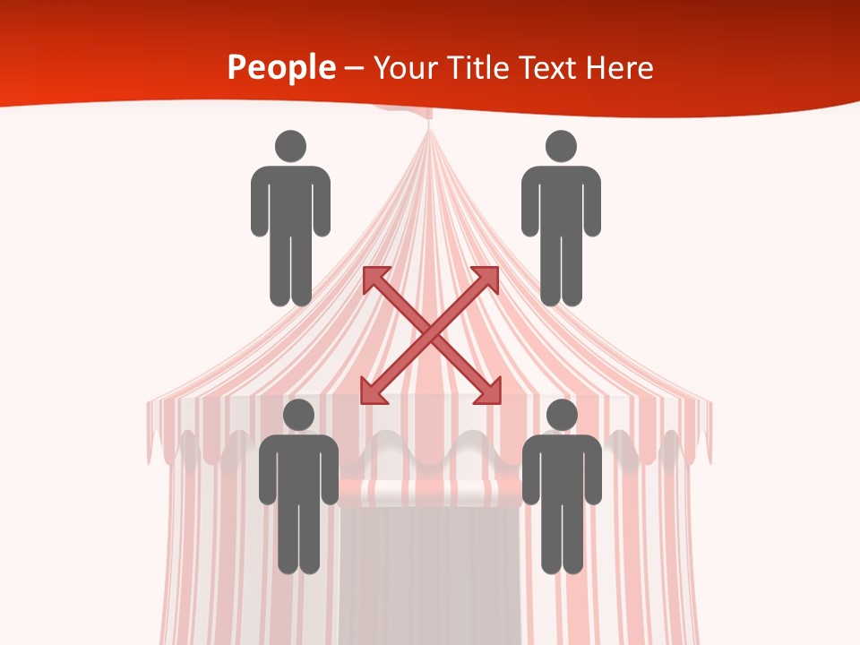 Entertainment Circus Tent PowerPoint Template