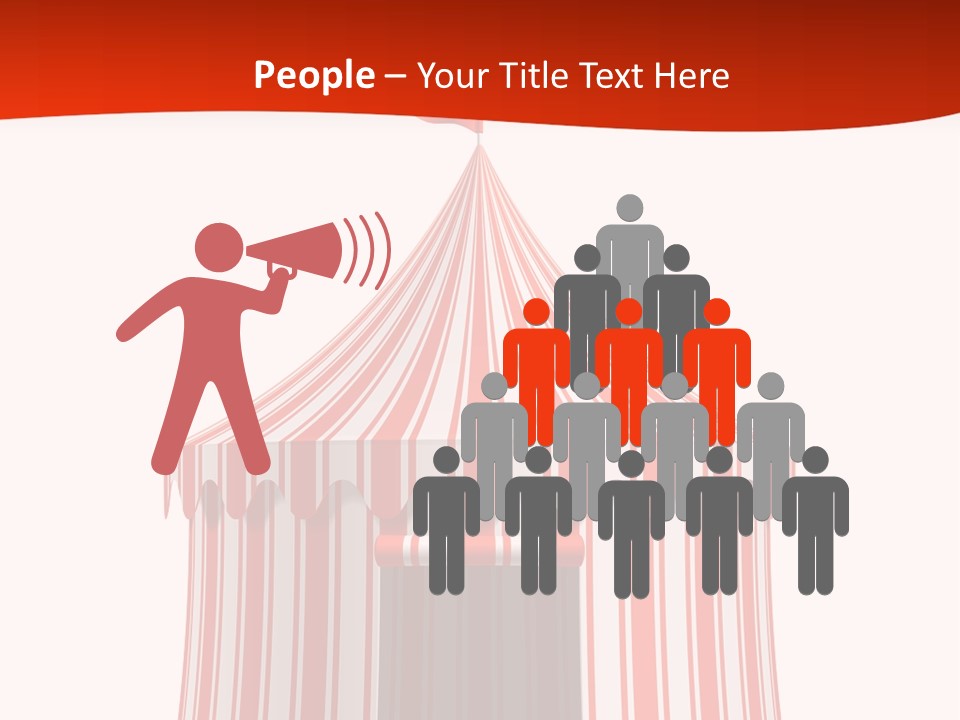 Entertainment Circus Tent PowerPoint Template