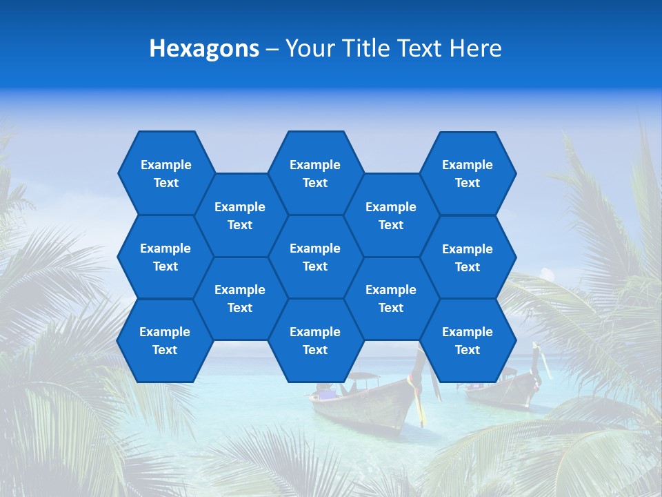 Travel Beautiful Sunshine PowerPoint Template