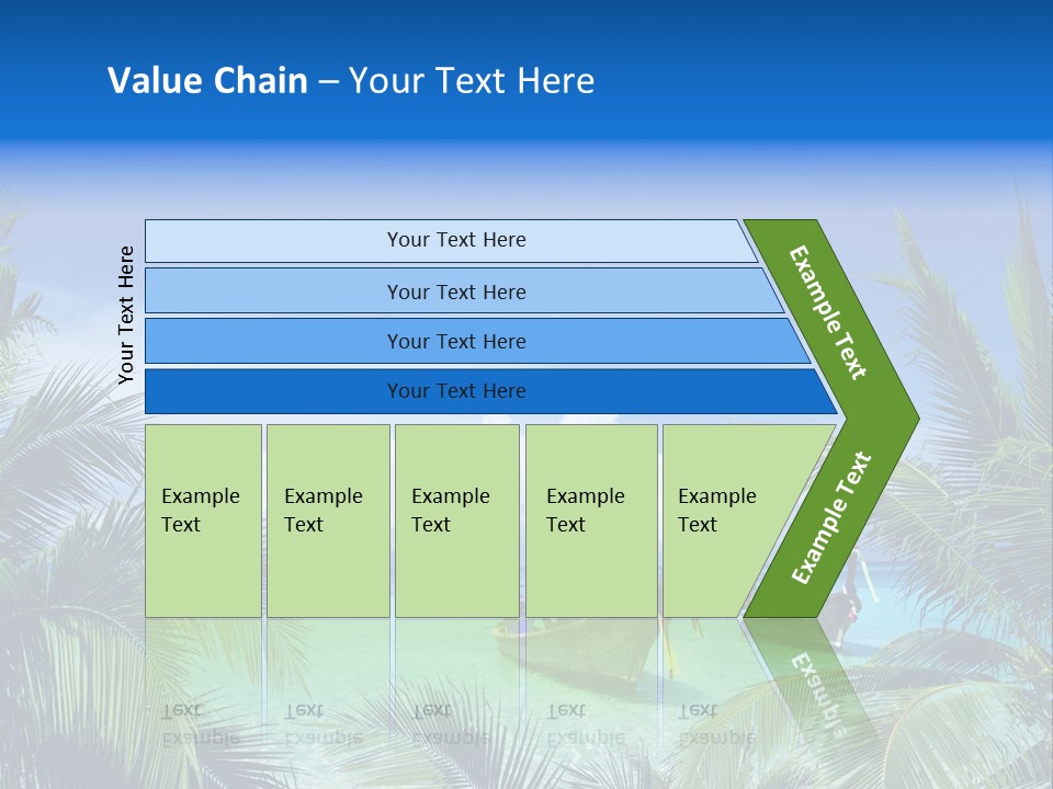 Travel Beautiful Sunshine PowerPoint Template