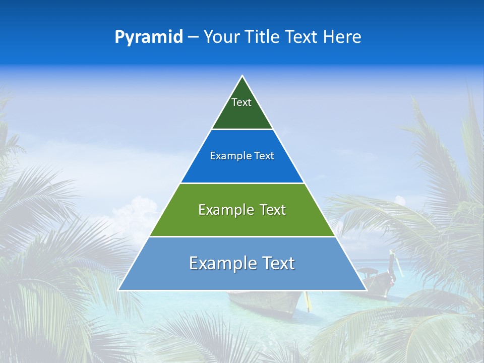 Travel Beautiful Sunshine PowerPoint Template