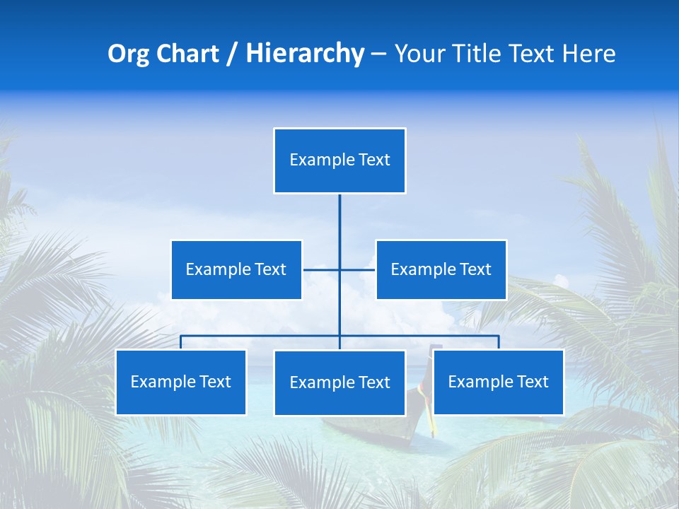 Travel Beautiful Sunshine PowerPoint Template