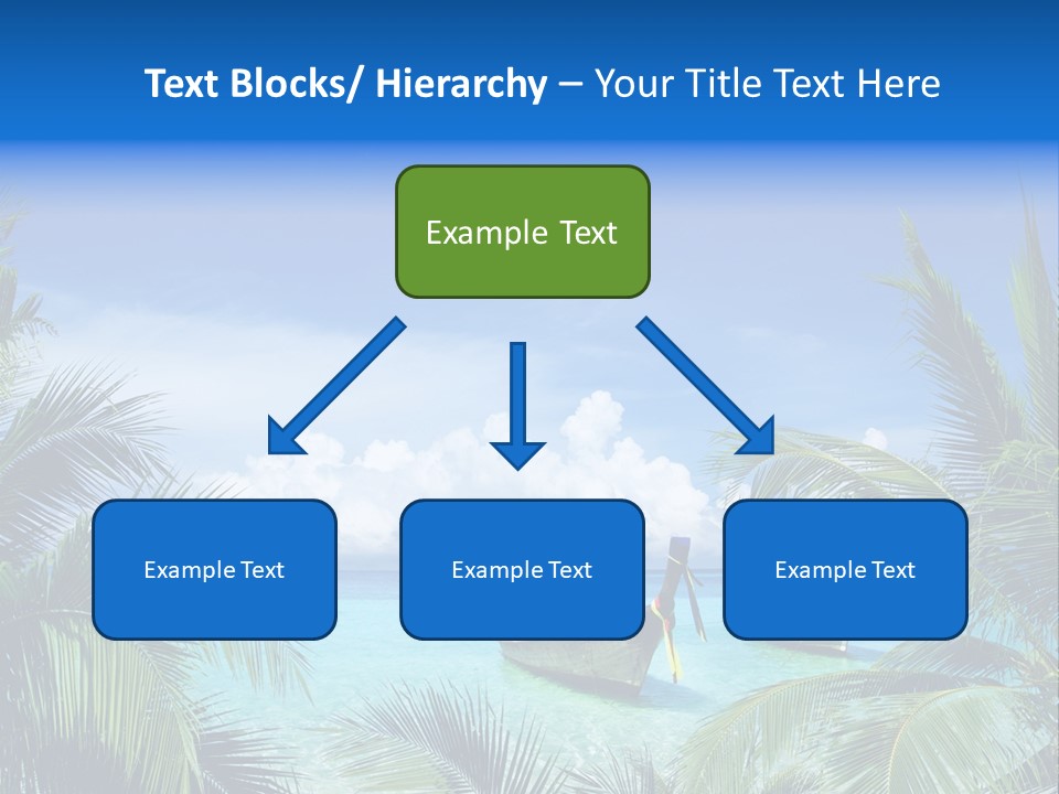 Travel Beautiful Sunshine PowerPoint Template