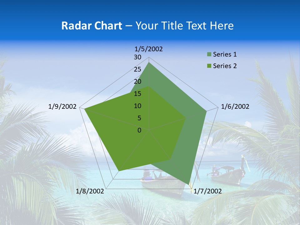 Travel Beautiful Sunshine PowerPoint Template
