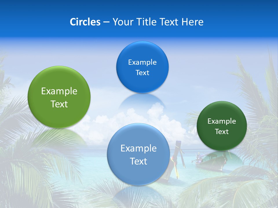 Travel Beautiful Sunshine PowerPoint Template