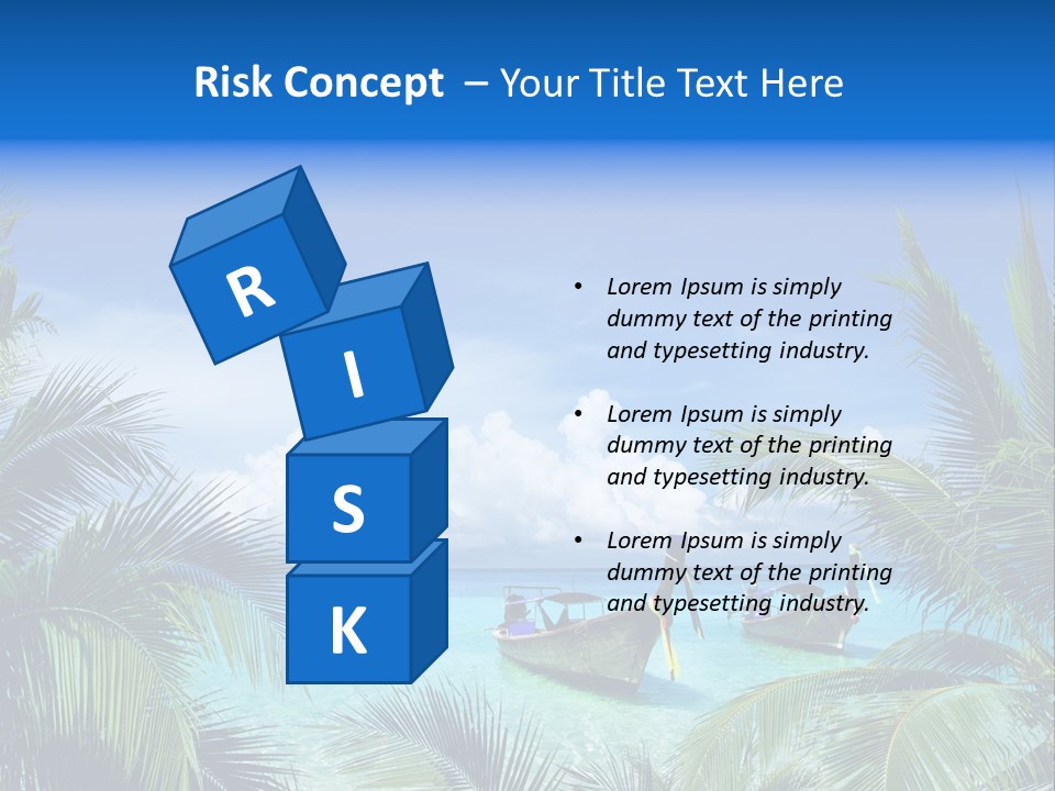 Travel Beautiful Sunshine PowerPoint Template