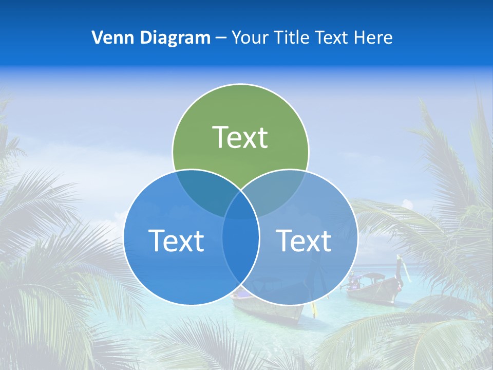 Travel Beautiful Sunshine PowerPoint Template