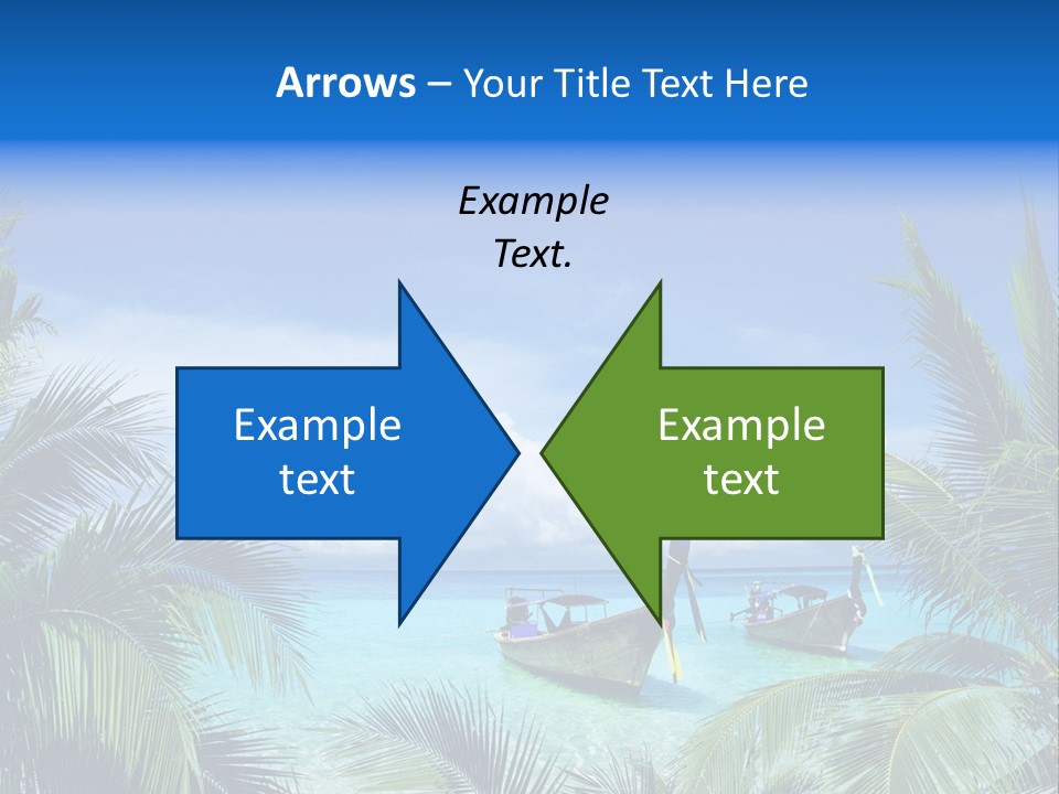 Travel Beautiful Sunshine PowerPoint Template