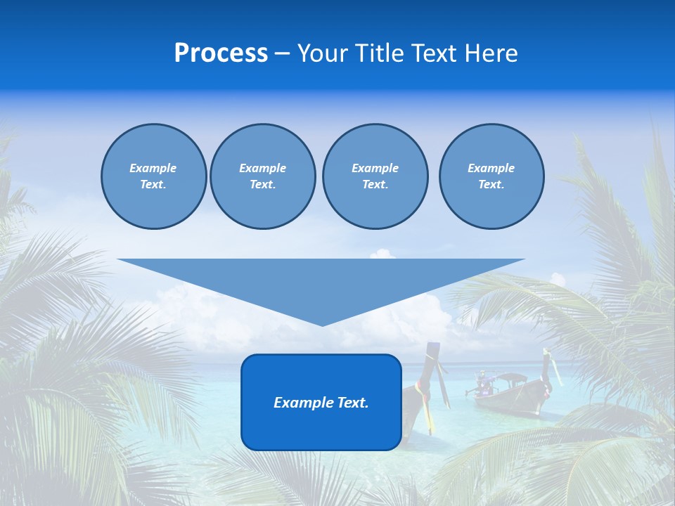 Travel Beautiful Sunshine PowerPoint Template