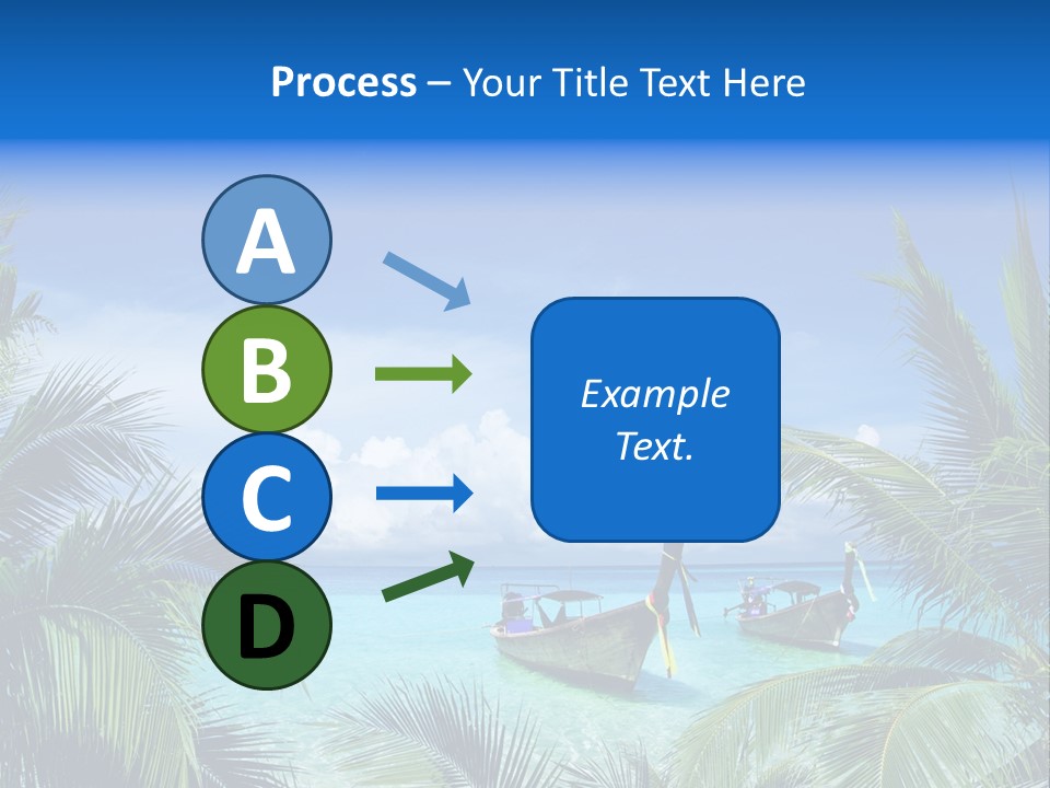 Travel Beautiful Sunshine PowerPoint Template