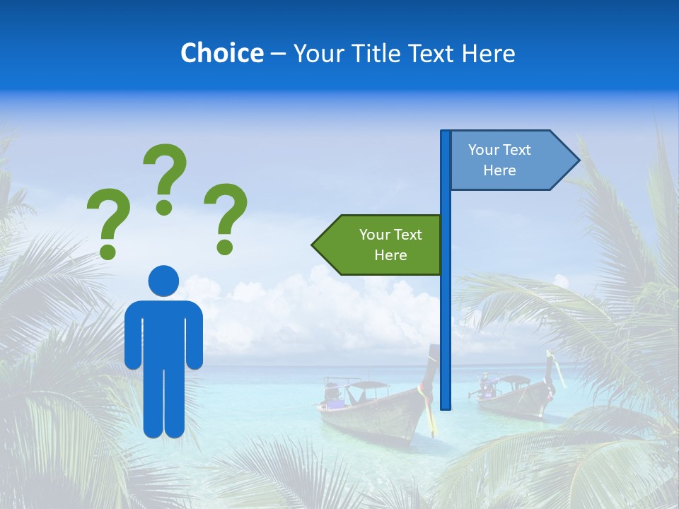 Travel Beautiful Sunshine PowerPoint Template