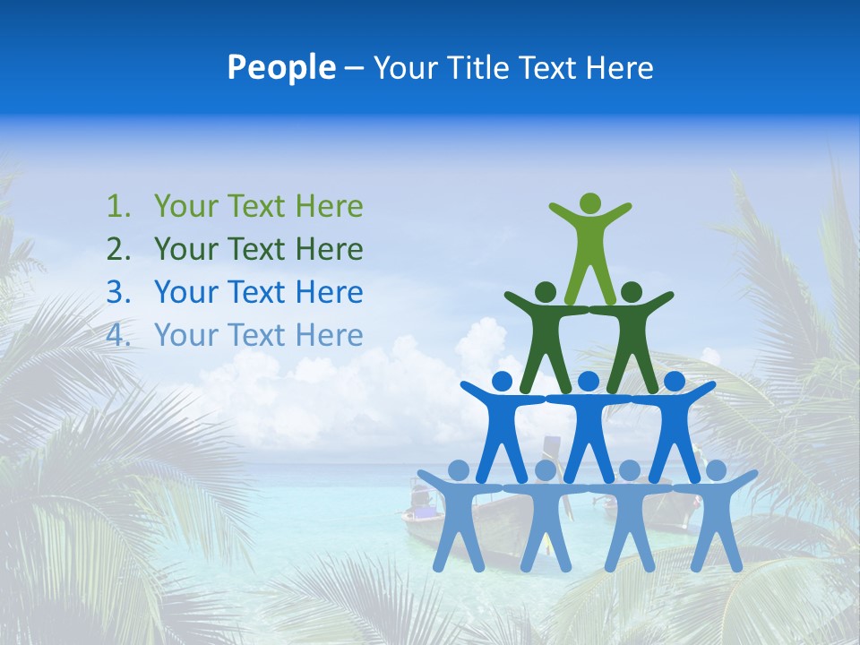 Travel Beautiful Sunshine PowerPoint Template