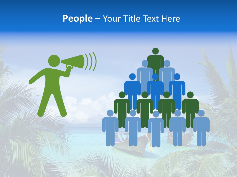 Travel Beautiful Sunshine PowerPoint Template