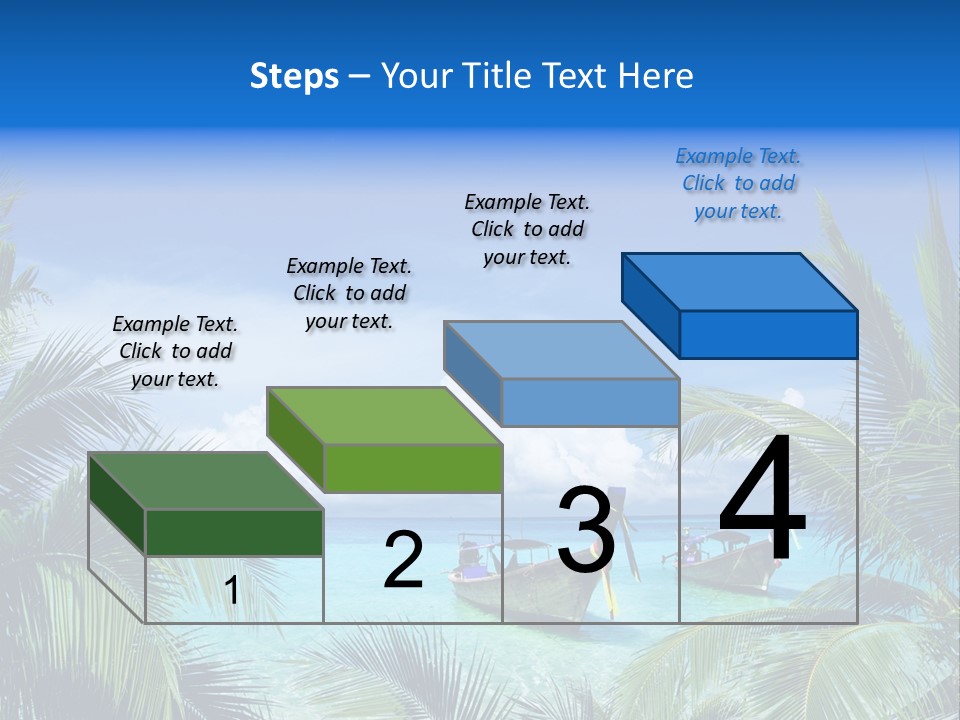 Travel Beautiful Sunshine PowerPoint Template