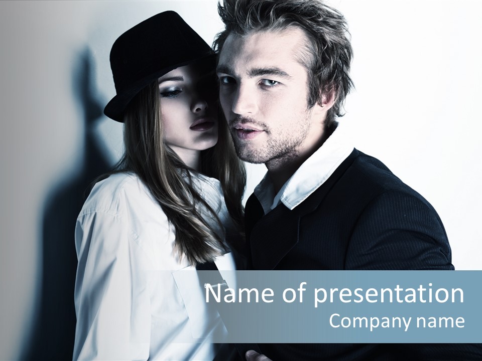 Love Two Gorgeous PowerPoint Template