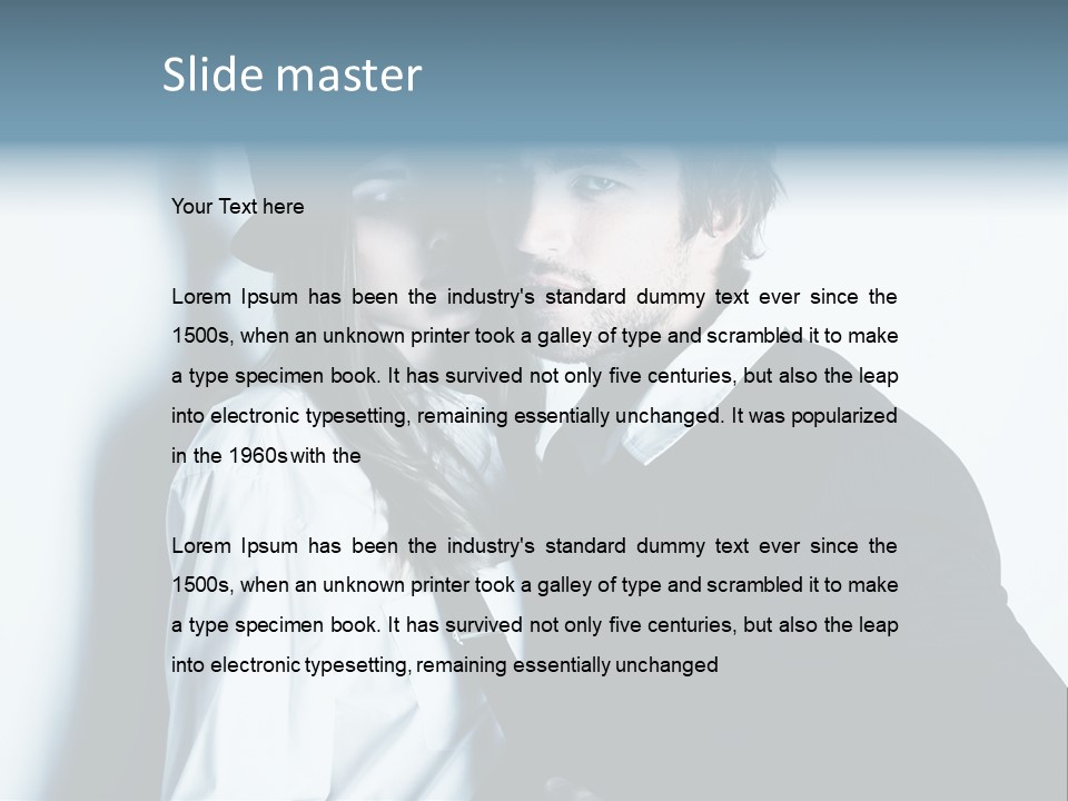 Love Two Gorgeous PowerPoint Template