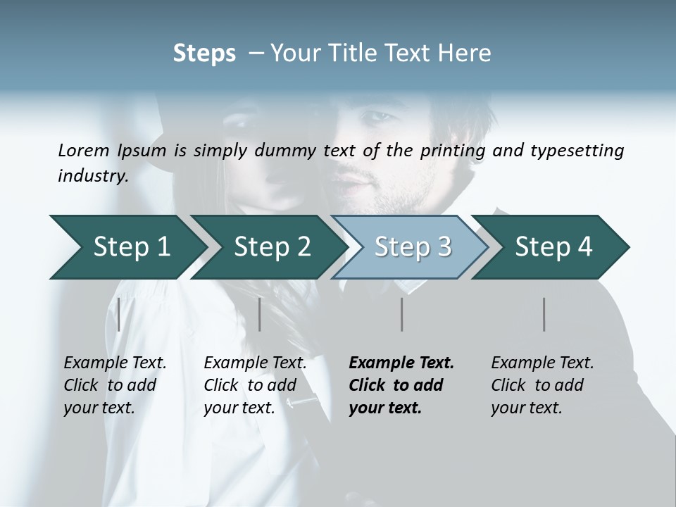 Love Two Gorgeous PowerPoint Template