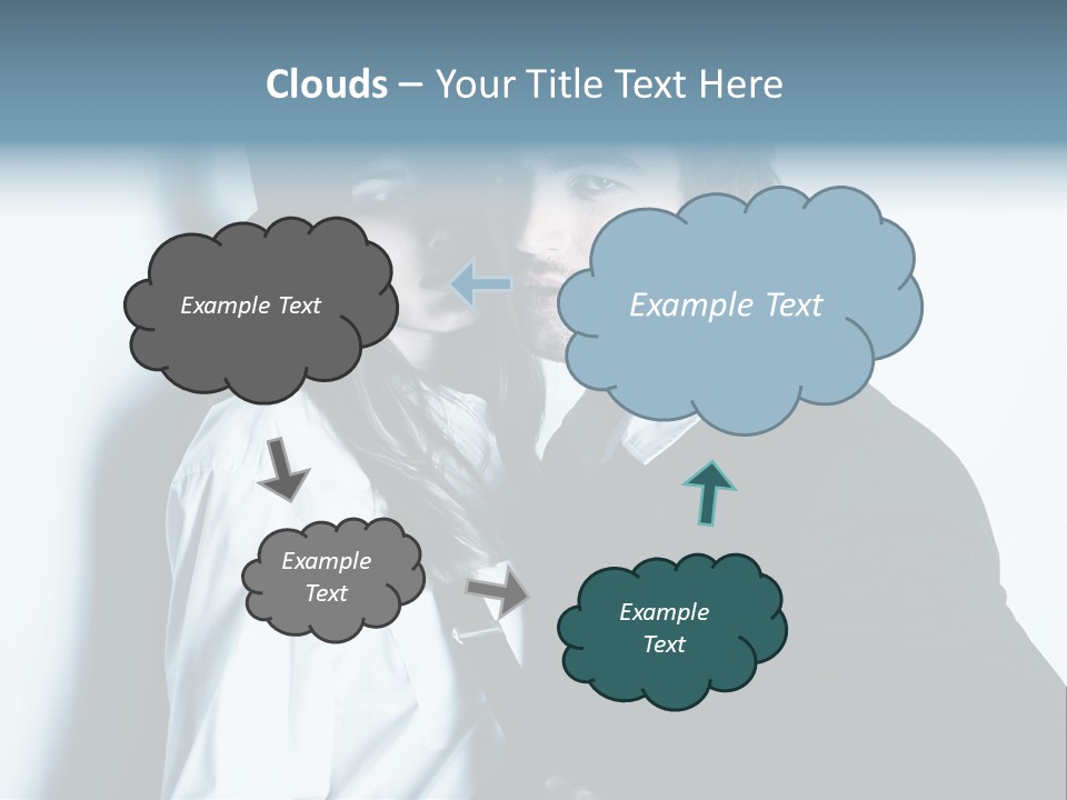 Love Two Gorgeous PowerPoint Template