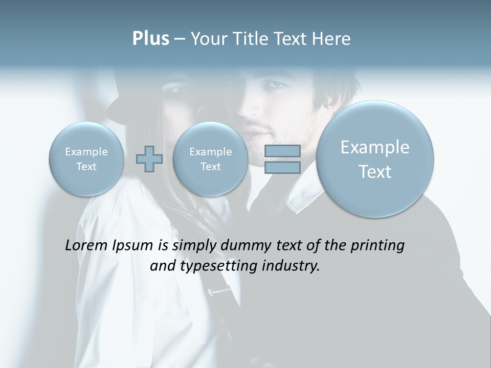 Love Two Gorgeous PowerPoint Template