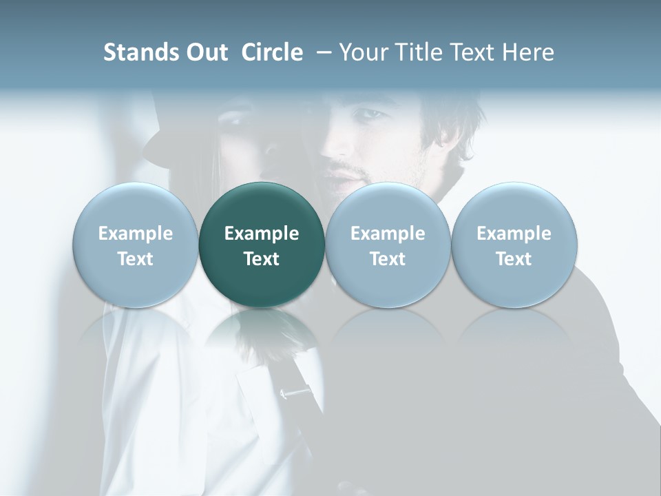 Love Two Gorgeous PowerPoint Template