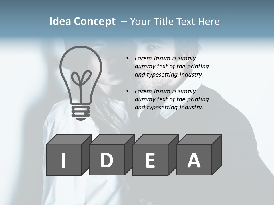 Love Two Gorgeous PowerPoint Template