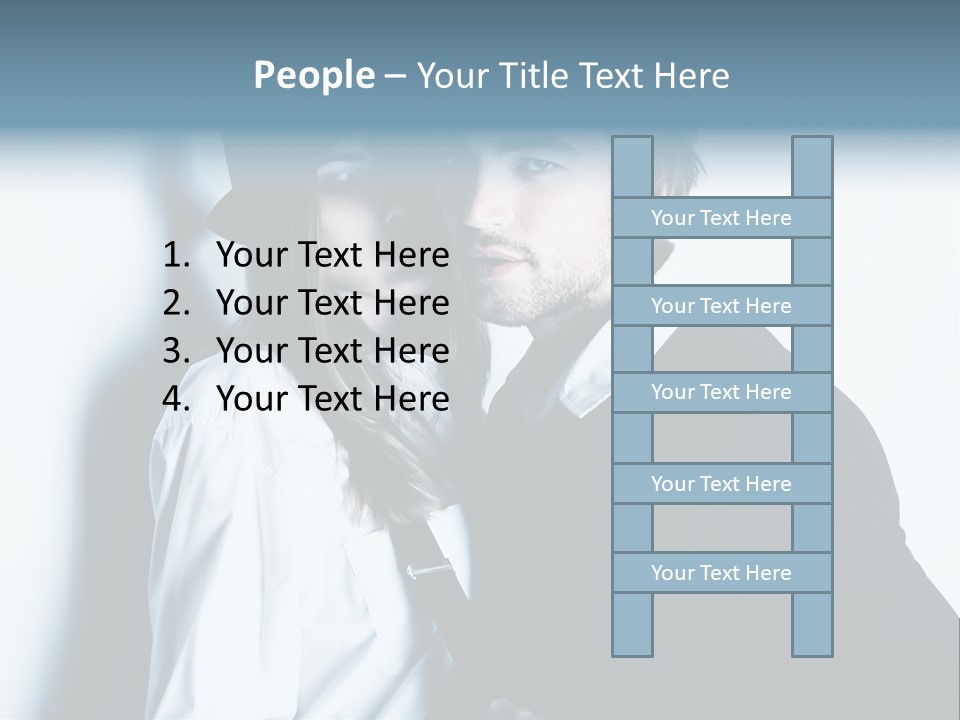 Love Two Gorgeous PowerPoint Template