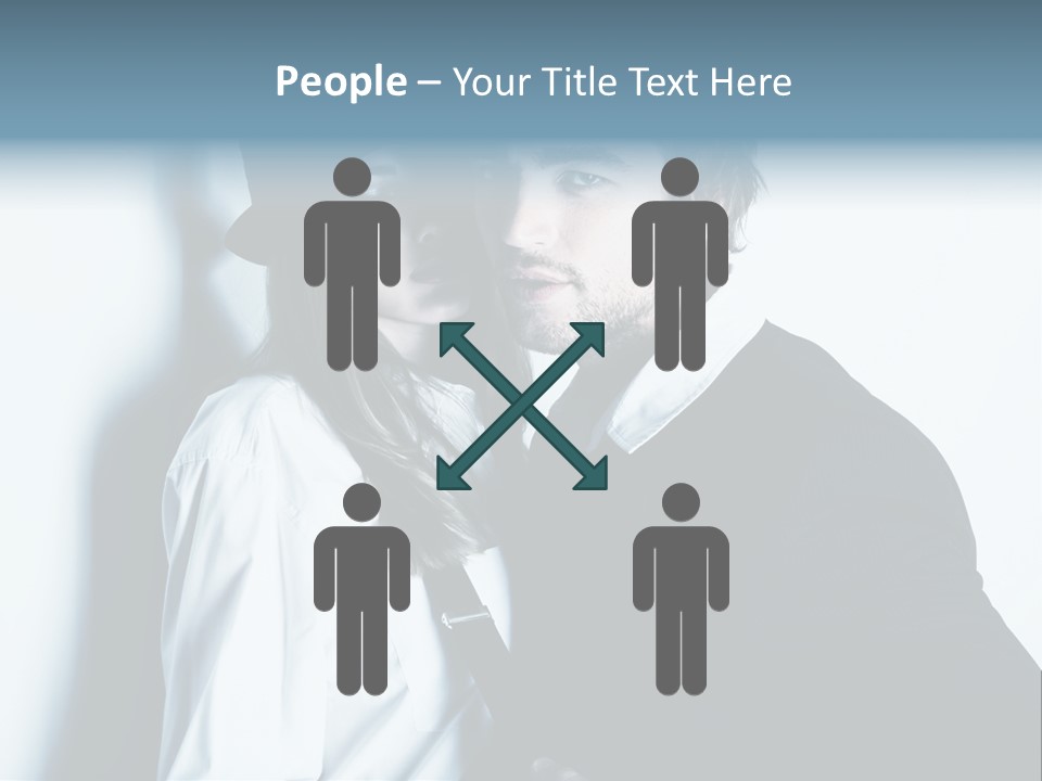 Love Two Gorgeous PowerPoint Template