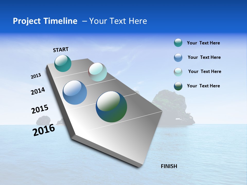 Travel Sunny Destination PowerPoint Template
