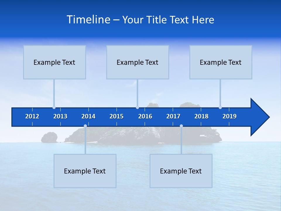 Travel Sunny Destination PowerPoint Template