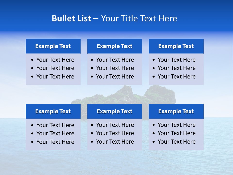Travel Sunny Destination PowerPoint Template