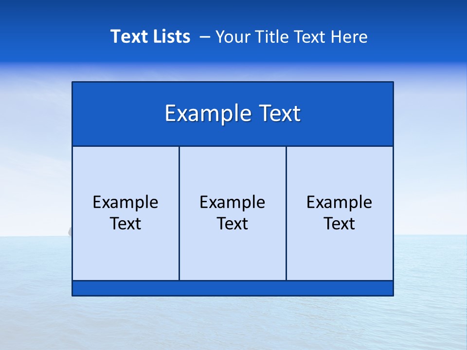 Travel Sunny Destination PowerPoint Template