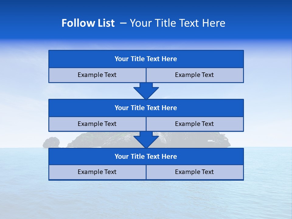 Travel Sunny Destination PowerPoint Template