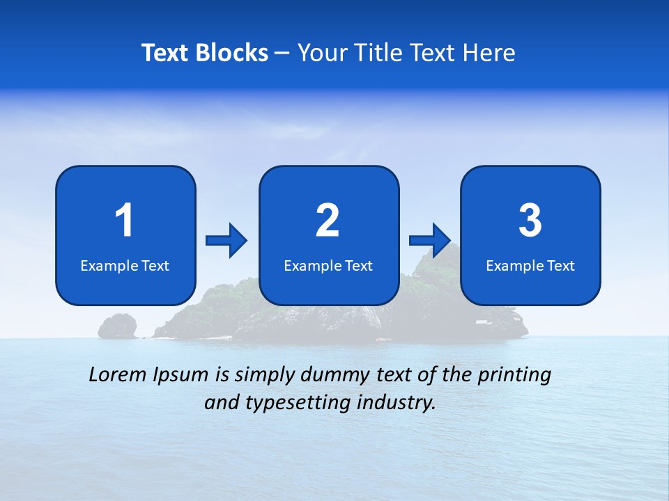 Travel Sunny Destination PowerPoint Template