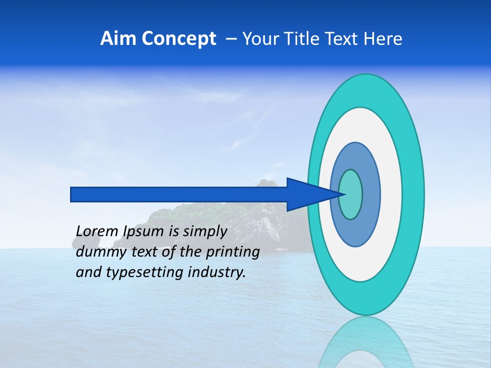 Travel Sunny Destination PowerPoint Template