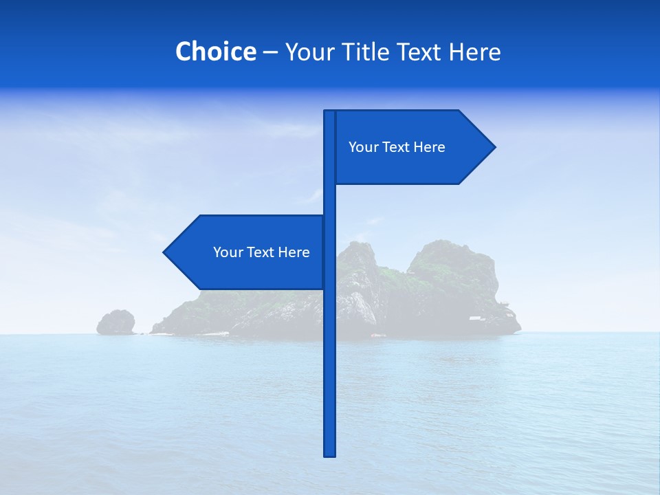 Travel Sunny Destination PowerPoint Template