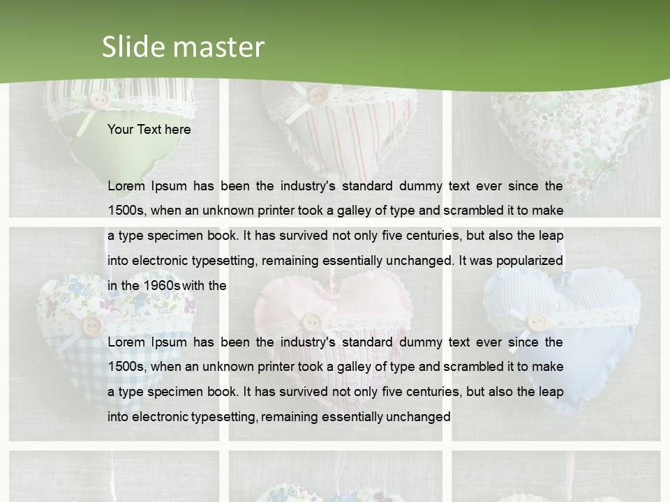 Variation Shabby Chic PowerPoint Template