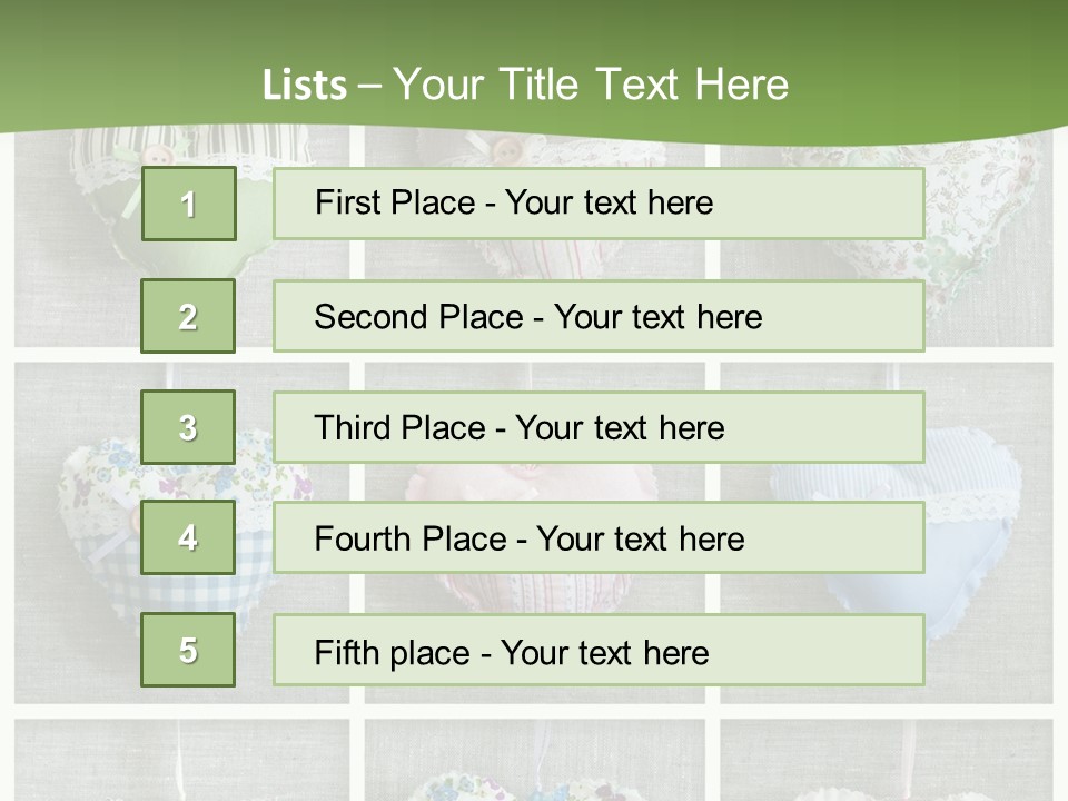 Variation Shabby Chic PowerPoint Template
