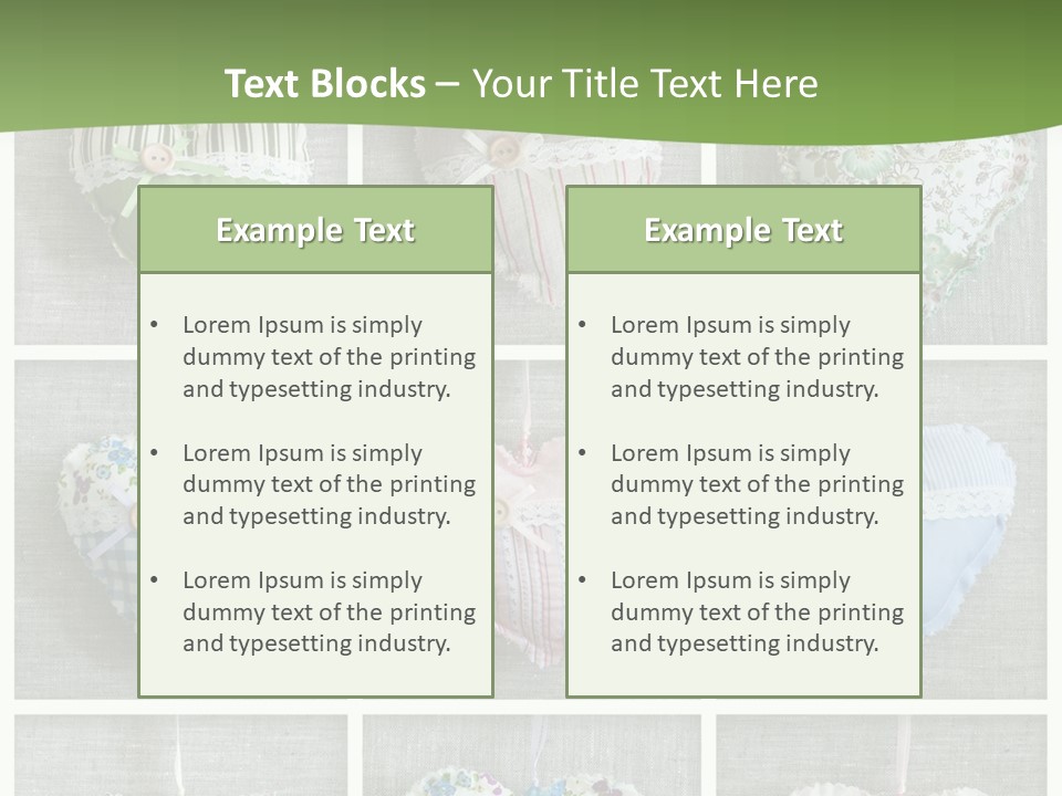 Variation Shabby Chic PowerPoint Template