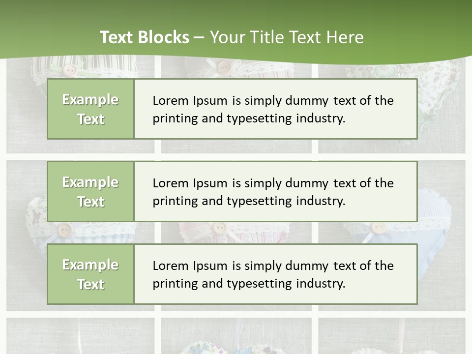 Variation Shabby Chic PowerPoint Template