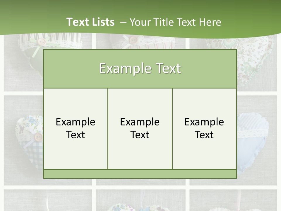 Variation Shabby Chic PowerPoint Template