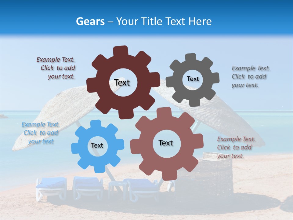 Splashing Vacation Aquatic PowerPoint Template