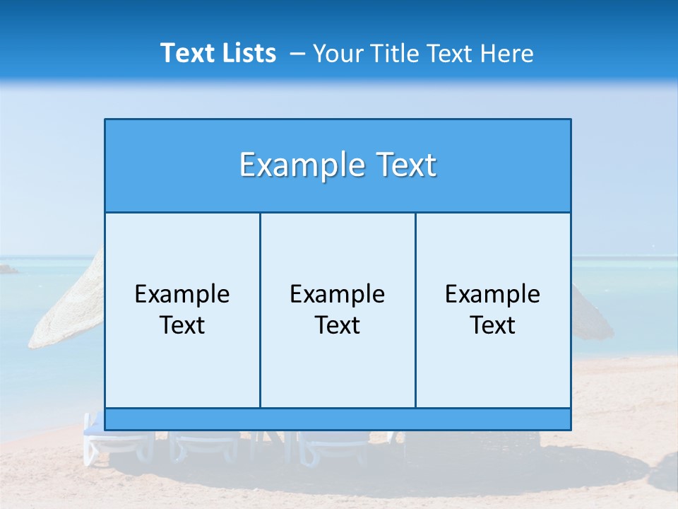 Splashing Vacation Aquatic PowerPoint Template