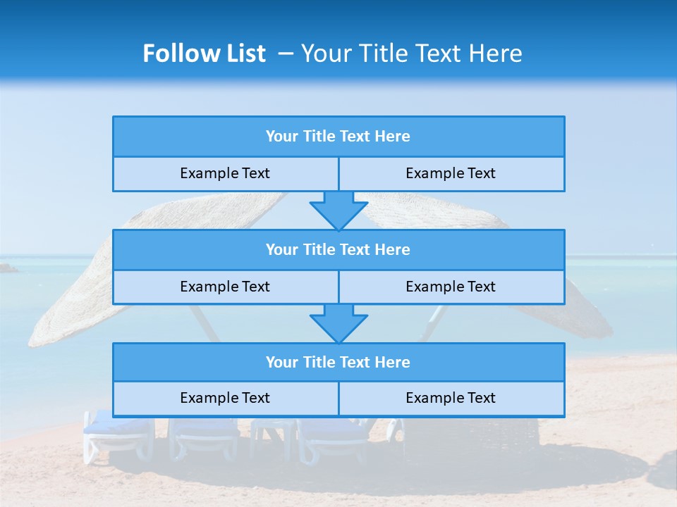 Splashing Vacation Aquatic PowerPoint Template