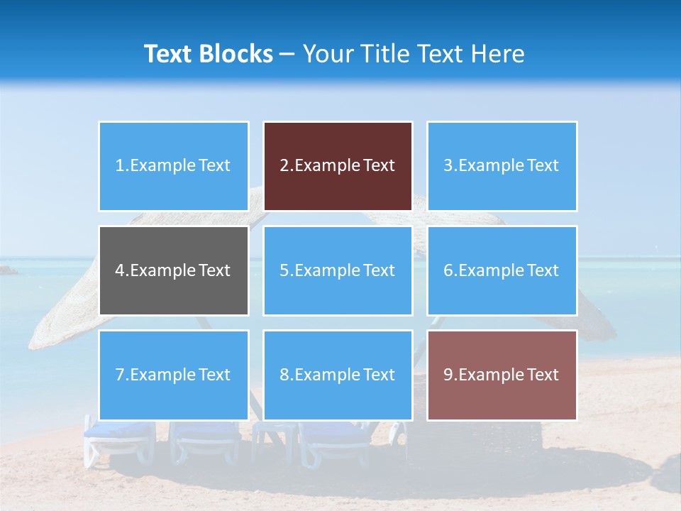 Splashing Vacation Aquatic PowerPoint Template