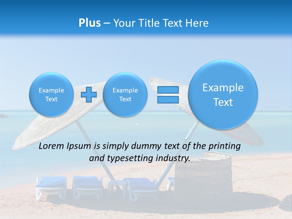 Splashing Vacation Aquatic PowerPoint Template