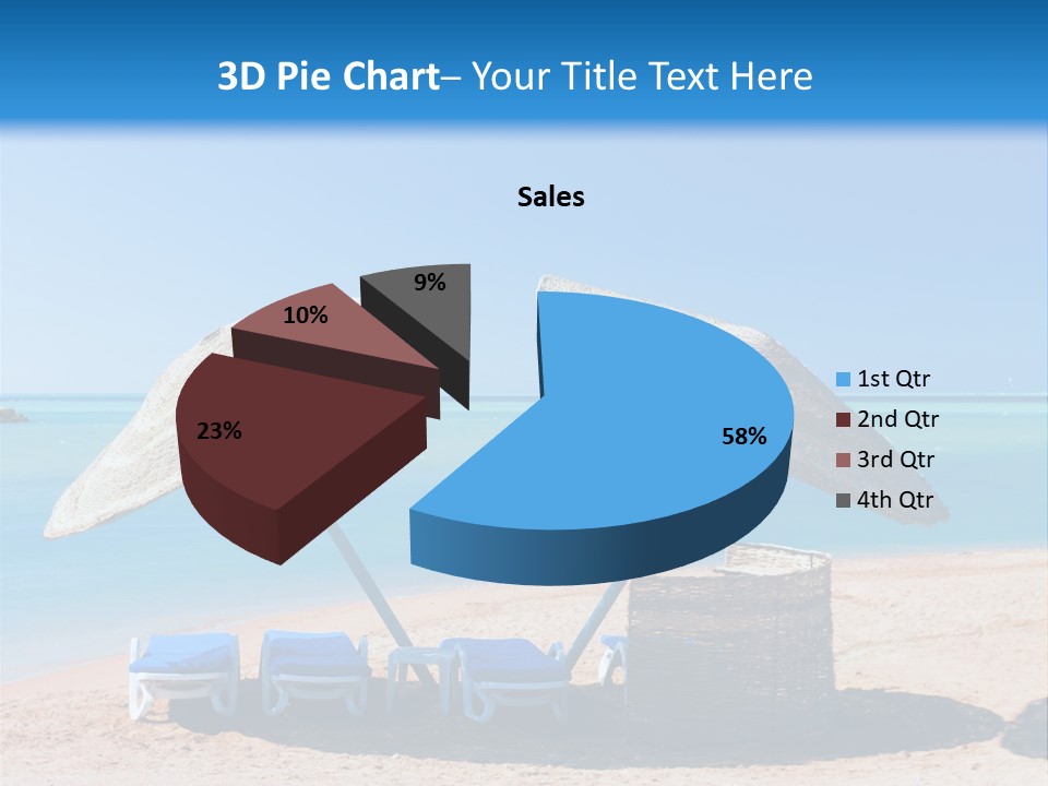 Splashing Vacation Aquatic PowerPoint Template